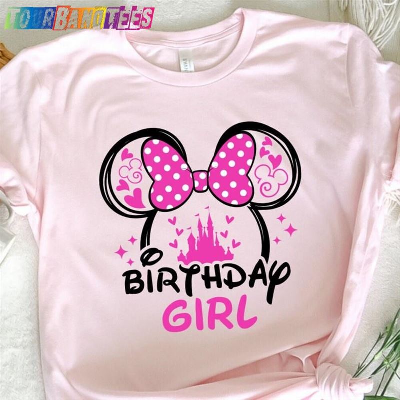 Disney Mouse Birthday Girl Tshirt Family And Couple Youth Toddler Tee T-Shirt Unisex 29Uf178291 – Utopia Fashion