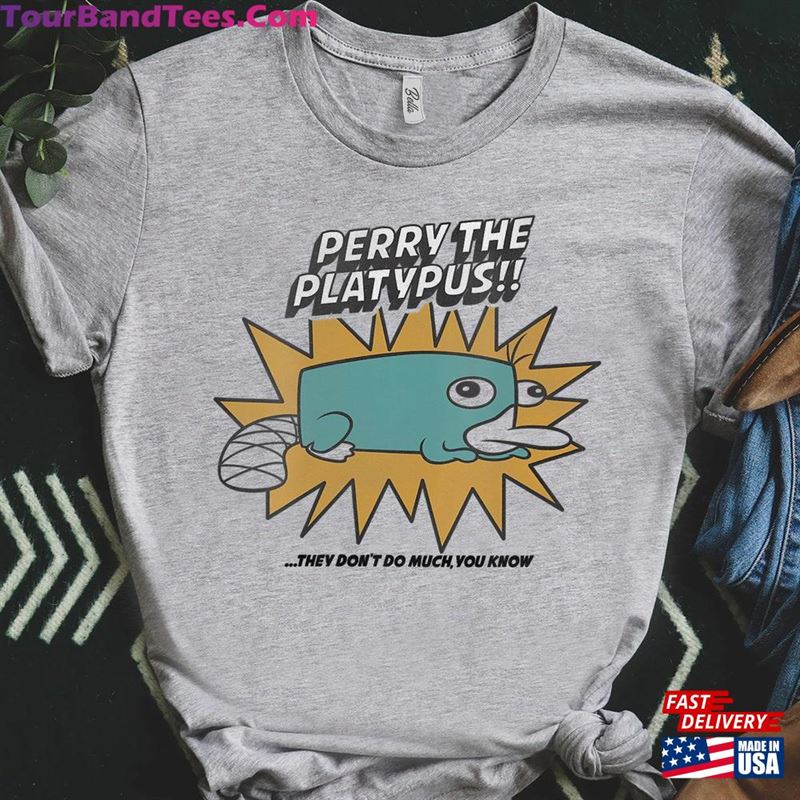 Disney Phineas And Ferb Perry The Platypus Retro Shirt Magic Kingdom Wdw Trip Unisex T-Shirt Family Birthday Gift Adult Kids Toddler Tee Sweatshirt 29Uf181823 – Utopia Fashion