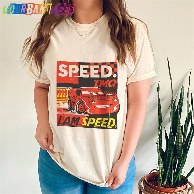 Disney Pixar Cars Lightning Mcqueen I Am Speed T-Shirt Vintage Race Shirt Christmas Sweatshirt 29Uf178246 – Utopia Fashion