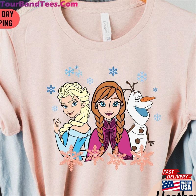 Disney Princess Elsa Shirt Frozen And Anna Olaf Hoodie Unisex 29Uf181776 – Utopia Fashion