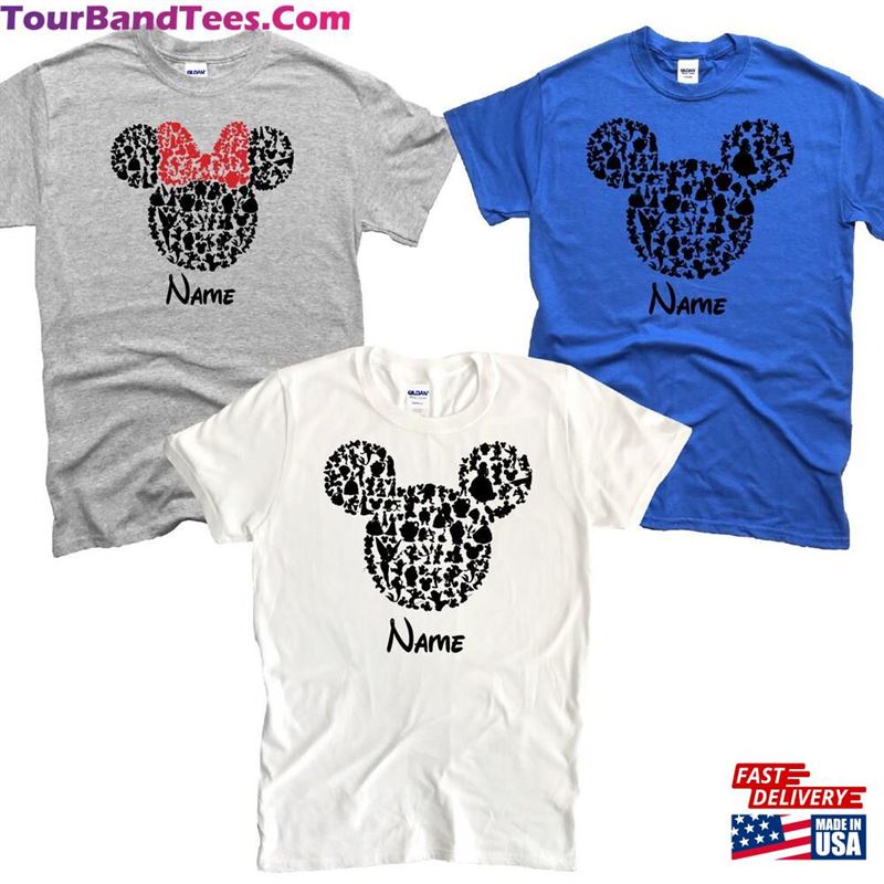 Disney Shirts Personalized Mickey Shirt Minnie T-Shirt Classic 29Uf166981 – Utopia Fashion