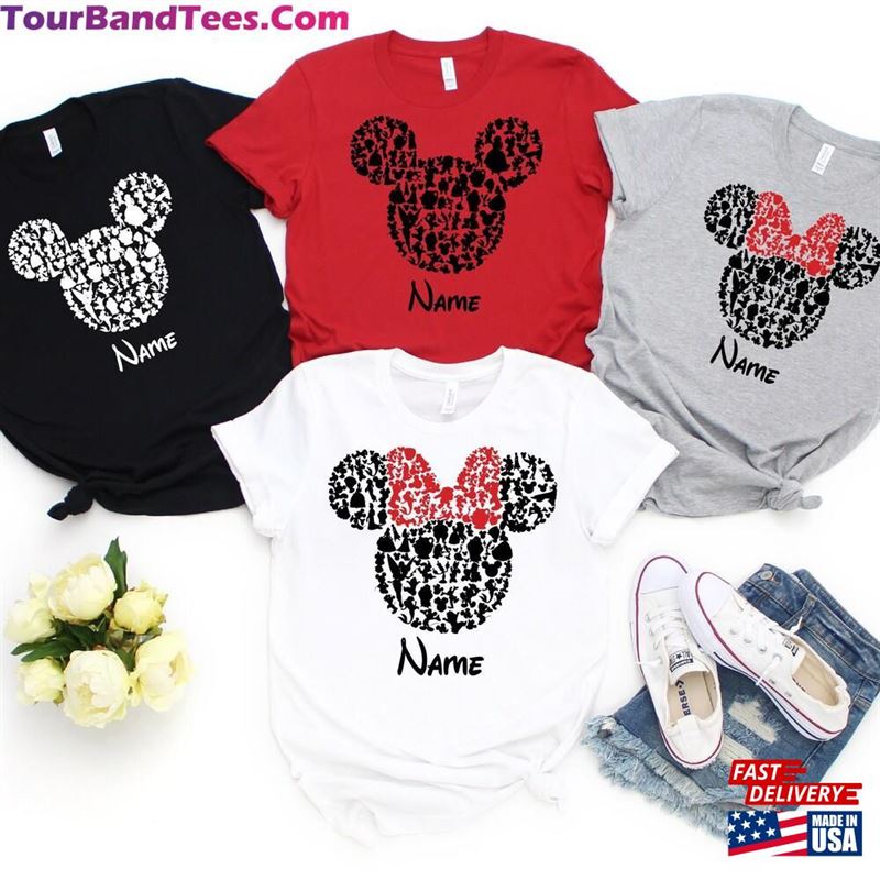 Disney Shirts Personalized Mickey Shirt Minnie T-Shirt Classic 29Uf166981 – Utopia Fashion