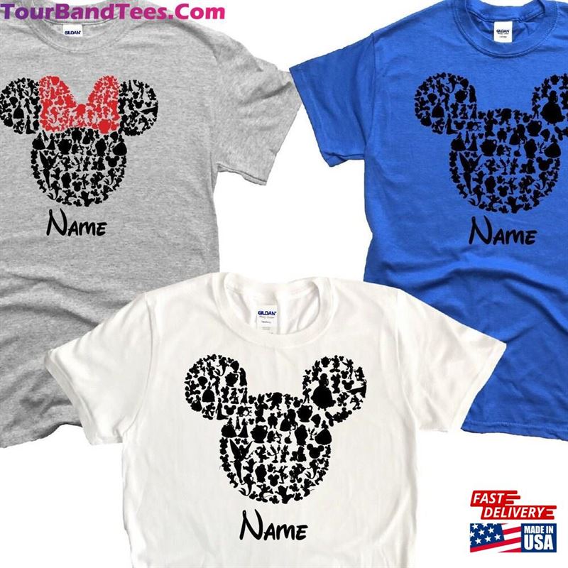 Disney Shirts Personalized Mickey Shirt Minnie T-Shirt Classic 29Uf166981 – Utopia Fashion