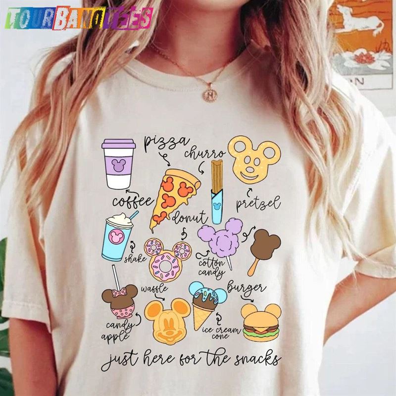 Disney Snacks Comfort Colors Shirt Colorful Vacay Aesthetic T-Shirt Unisex 29Uf178413 – Utopia Fashion