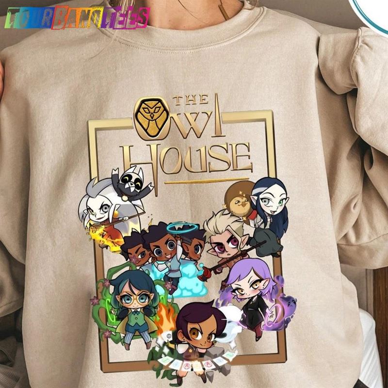 Disney The Owl House Character Sweatshirt Shirt Unisex Tee Classic 29Uf179323 – Utopia Fashion