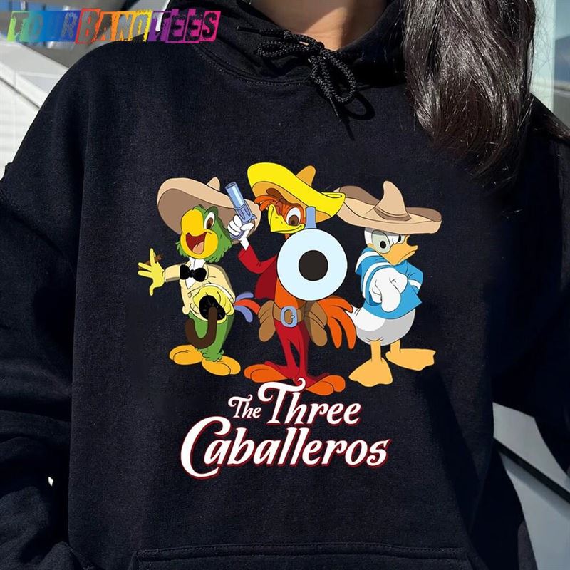 Disney The Three Caballeros Classic Donald Duck Jose Carioca Panchito Pistoles Shirt Unisex T-Shirt Birthday Gift Kid Toddler Tee Hoodie 29Uf175827 – Utopia Fashion