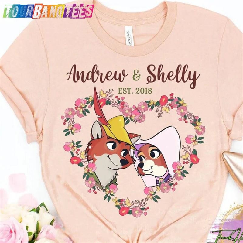 Disneyland Valentine Shirt Robin Hood And Maid Marian Custom Couple T-Shirt Classic 29Uf178265 – Utopia Fashion