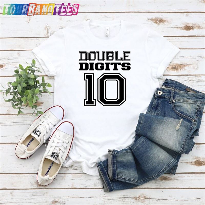 Double Digits Birthday Shirt Tenth Sport 10Th Football Shirts T-Shirt Unisex 29Uf175996 – Utopia Fashion