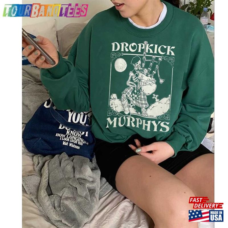 Dropkick Murphys E Kaplan Concert Tour T-Shirt It Classic Sweatshirt 29Uf172837 – Utopia Fashion