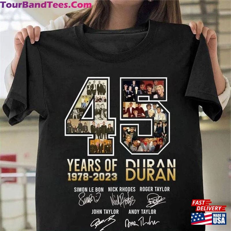 Duran Years Anniversary T-Shirt Band Signature Shirt Tour Hoodie Unisex 29Uf167758 – Utopia Fashion