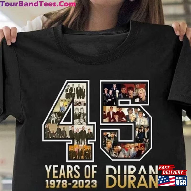 Duran Years Anniversary T-Shirt Merch Fan Gift Shirt Band Signature Classic Unisex 29Uf167596 – Utopia Fashion