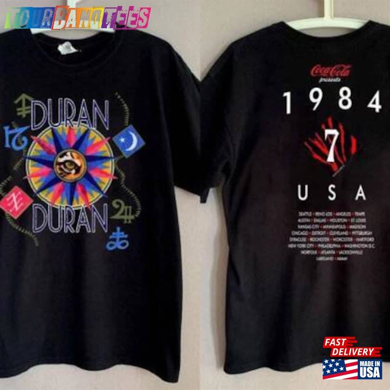 Duran Vintage T-Shirt Arena Tour Concert Tee Shirt Sweatshirt 29Uf171837 – Utopia Fashion