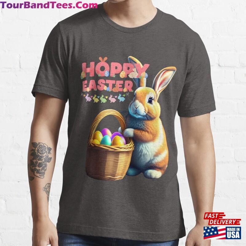 Easter Happy Rabbit Essential T-Shirt Classic 29Uf167850 – Utopia Fashion