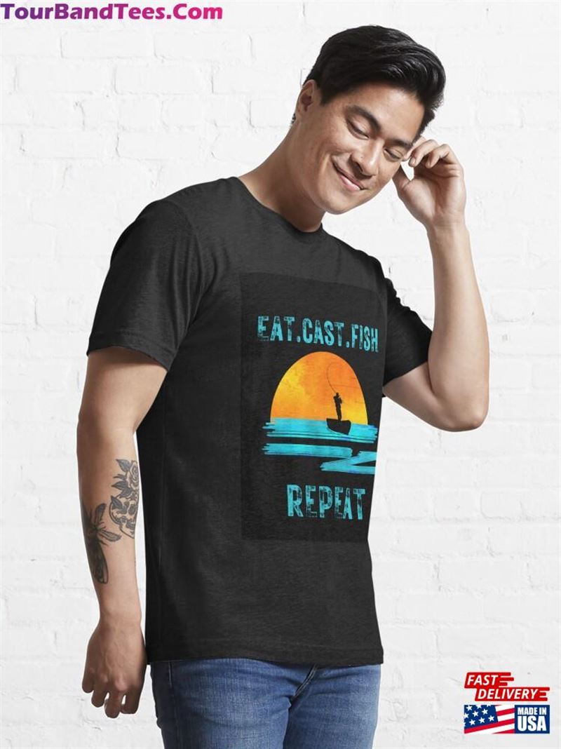 Eat Cast Fish Unisex T-Shirt 29Uf186588 – Utopia Fashion