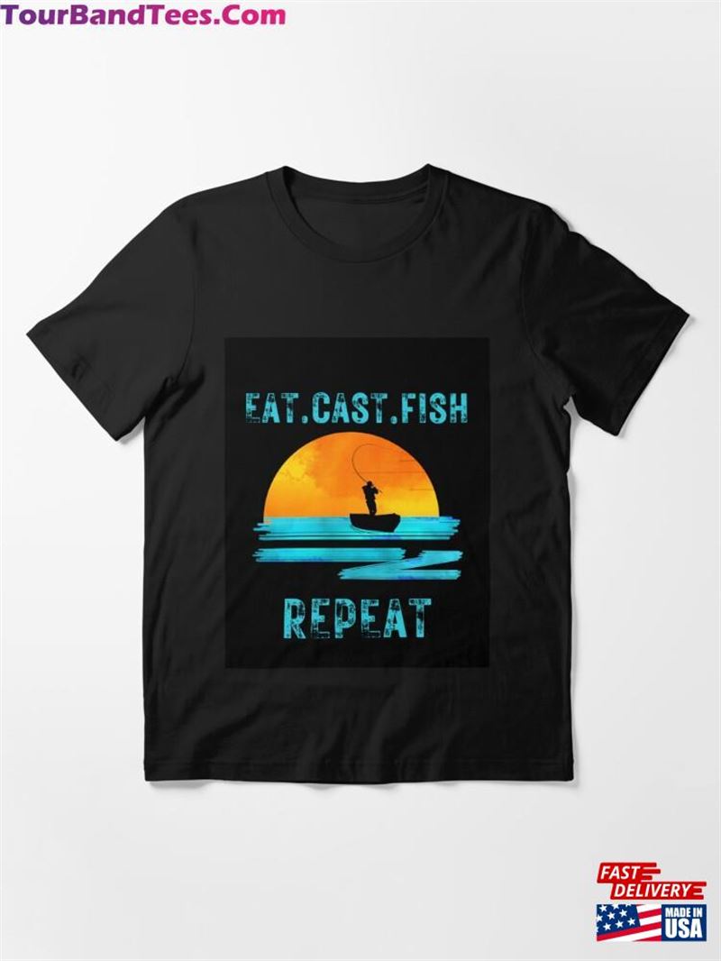 Eat Cast Fish Unisex T-Shirt 29Uf186588 – Utopia Fashion