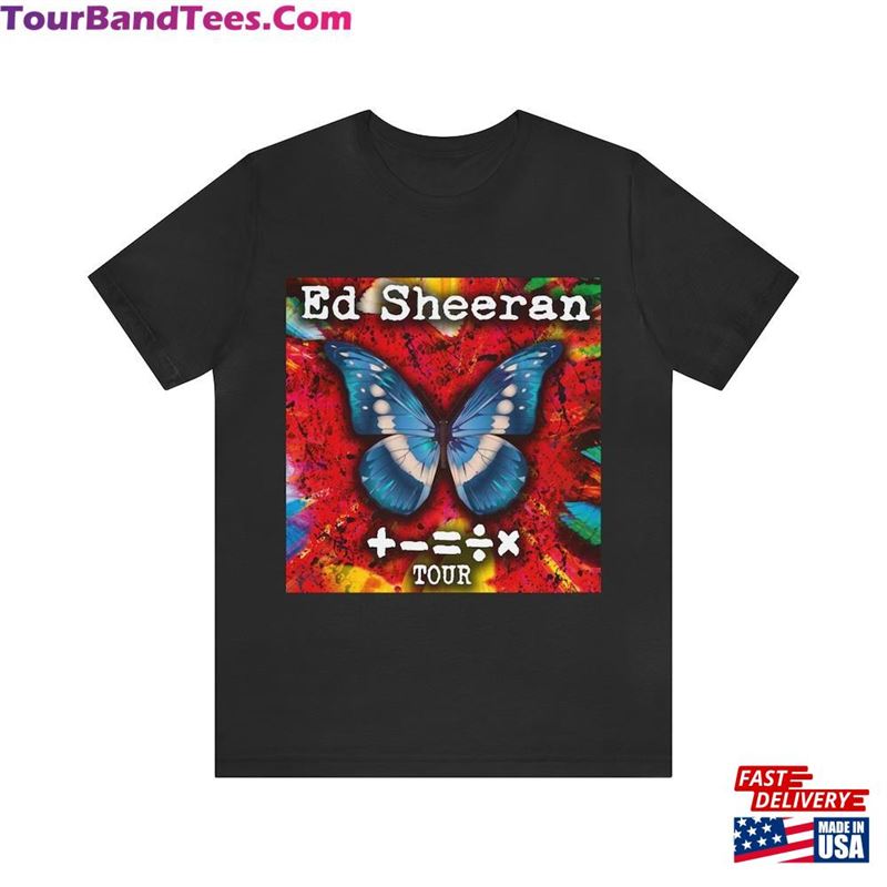 Ed Sheeran Tour Shirt The Mathletics Concert Unisex T-Shirt 29Uf172284 – Utopia Fashion