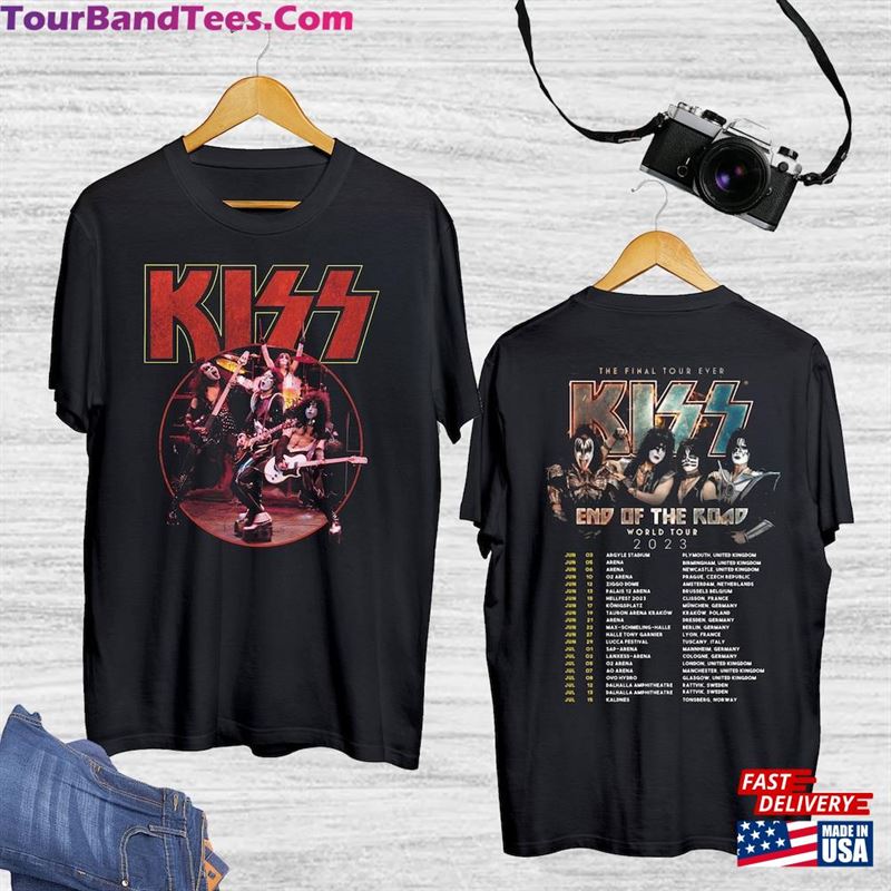 End Of The Road Tour Kiss Band Shirt Rock Graphic Fan Unisex Sweatshirt 29Uf166720 – Utopia Fashion