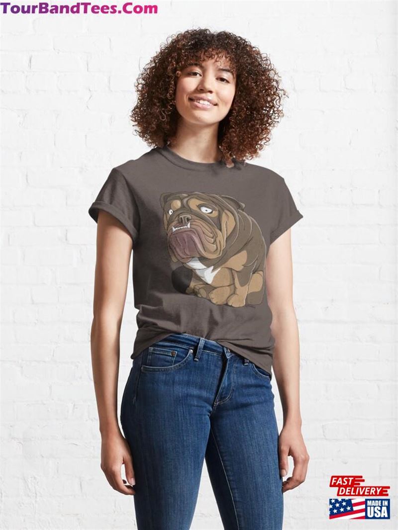 English Bulldog Cartoon Classic T-Shirt 29Uf166131 – Utopia Fashion