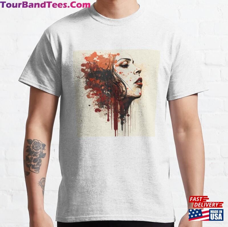 Face Of Art Classic T-Shirt Unisex 29Uf186511 – Utopia Fashion