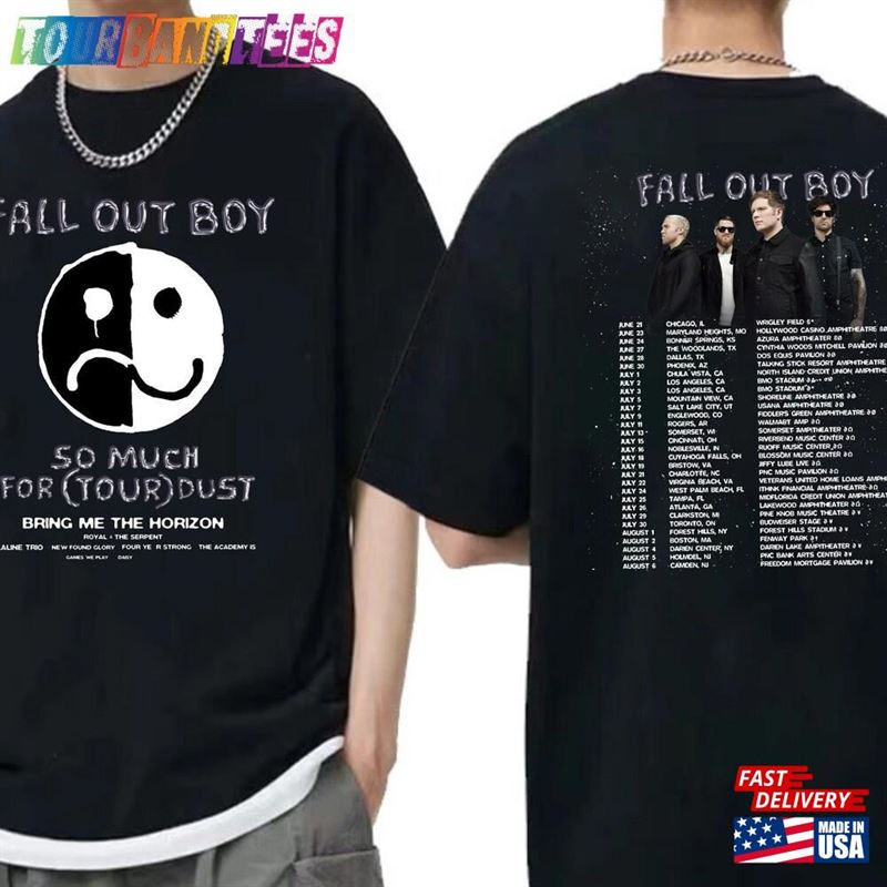 Fall Out Boy Tour Shirt Rock Band For Fan So Much Dust Sweatshirt T-Shirt 29Uf172310 – Utopia Fashion