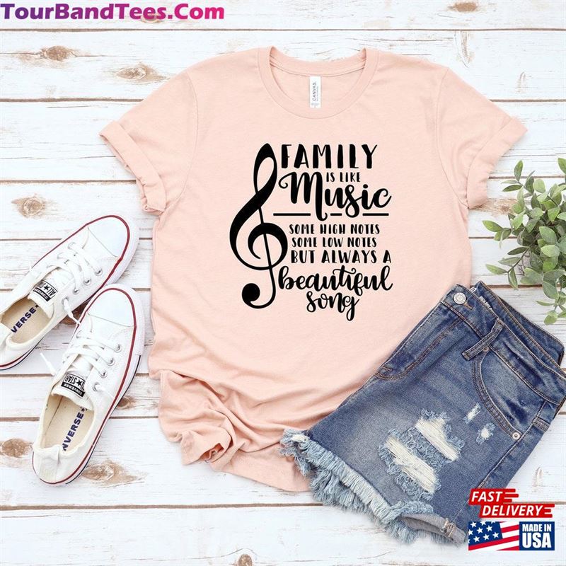 Family Is Like A Music Shirt Forever Re Hoodie Sweatshirt 29Uf182227 – Utopia Fashion