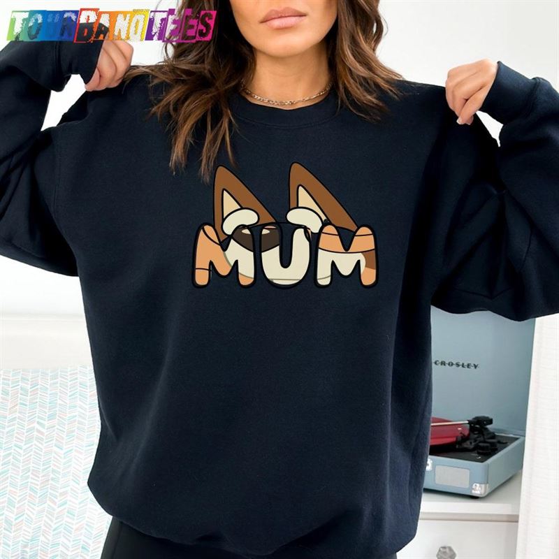 Favorite Blue Dog Mom Sweatshirt Life Sweater Family T-Shirt 29Uf177300 – Utopia Fashion