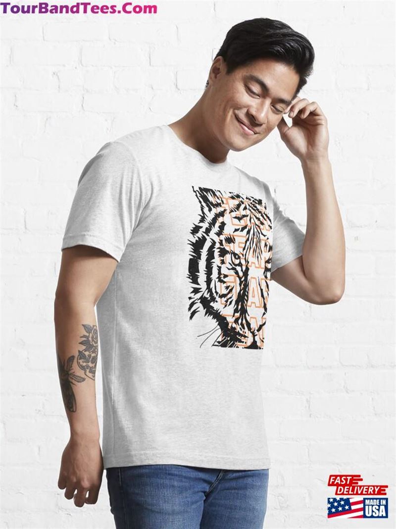 Fear The Tiger Essential T-Shirt Classic 29Uf182821 – Utopia Fashion