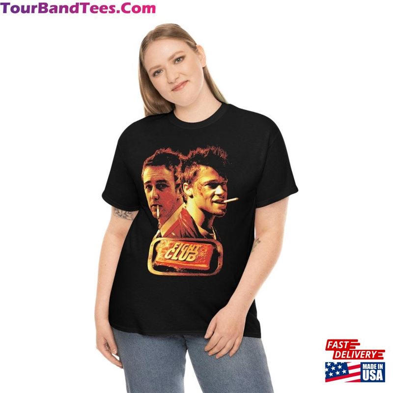 Fight Club Tyler Durden Edward Norton Brad Pitt Graphic Tee Unisex T-Shirt Sweatshirt 29Uf181827 – Utopia Fashion