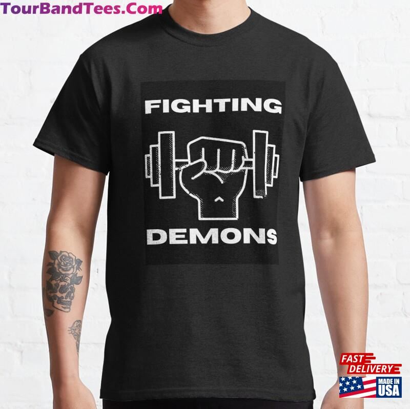 Fighting Demons T-Shirt Classic 29Uf186526 – Utopia Fashion