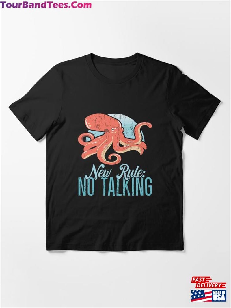 Finding Dory Hank No Talking Graphic Essential T-Shirt Classic 29Uf182095 – Utopia Fashion