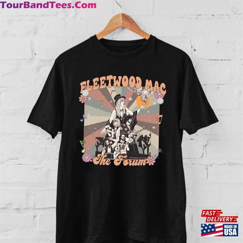 Fleetwood Mac T-Shirt At The Forum Crew Tee Long Sleeves Sweatshirt Hoodie 29Uf168403 – Utopia Fashion