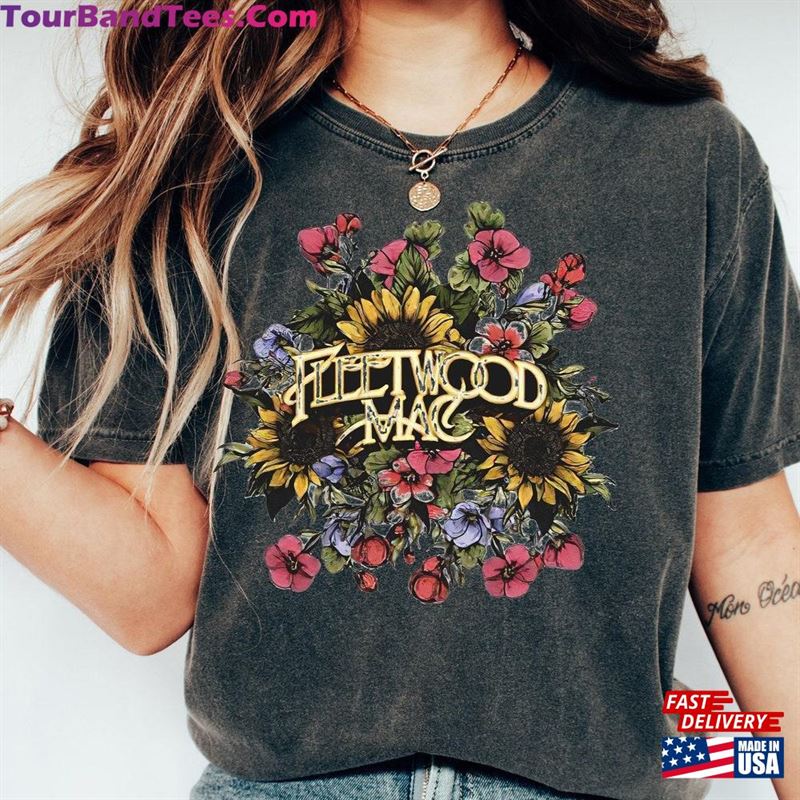 Fleetwood Mac T-Shirt Band Tee Shirt Unisex 29Uf168275 – Utopia Fashion