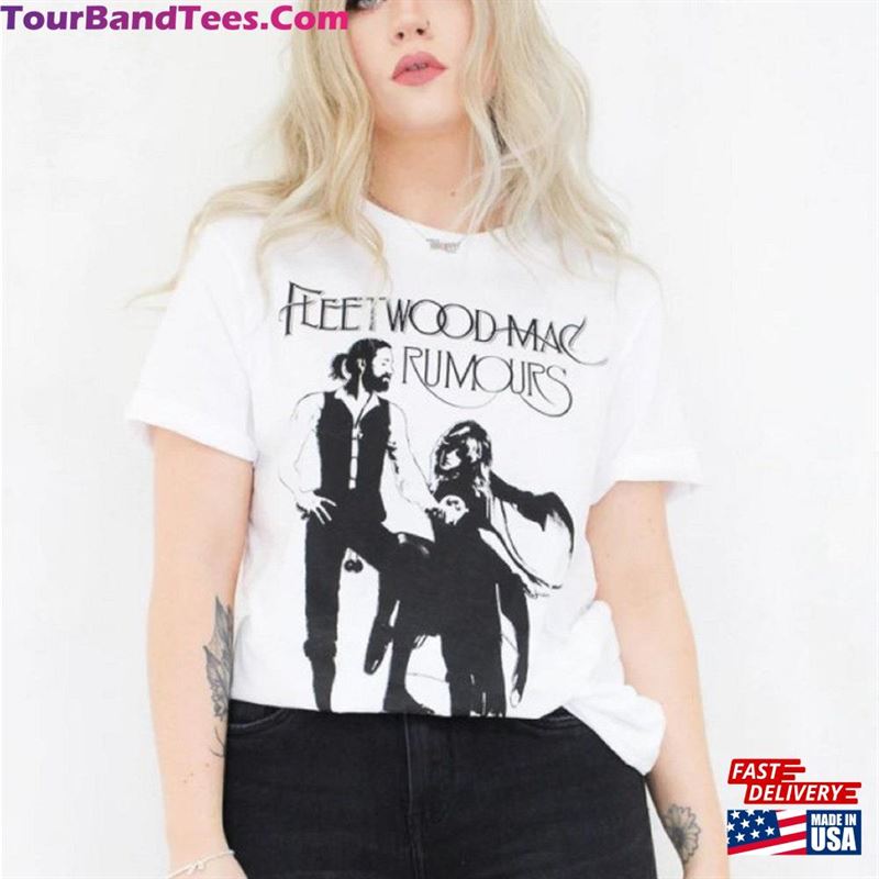 Fleetwood Mac White Rumours T-Shirt T Shirt Classic 29Uf167870 – Utopia Fashion