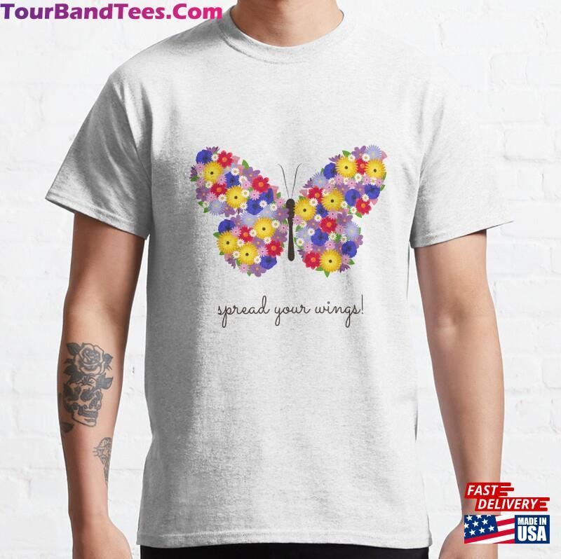 Flower Butterfly Classic T-Shirt Unisex Hoodie 29Uf182620 – Utopia Fashion