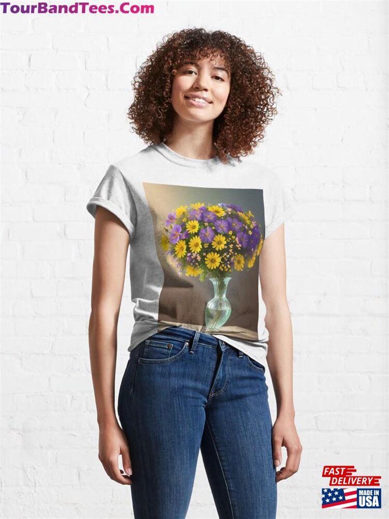 Flowers Classic T-Shirt Unisex 29Uf182390 – Utopia Fashion