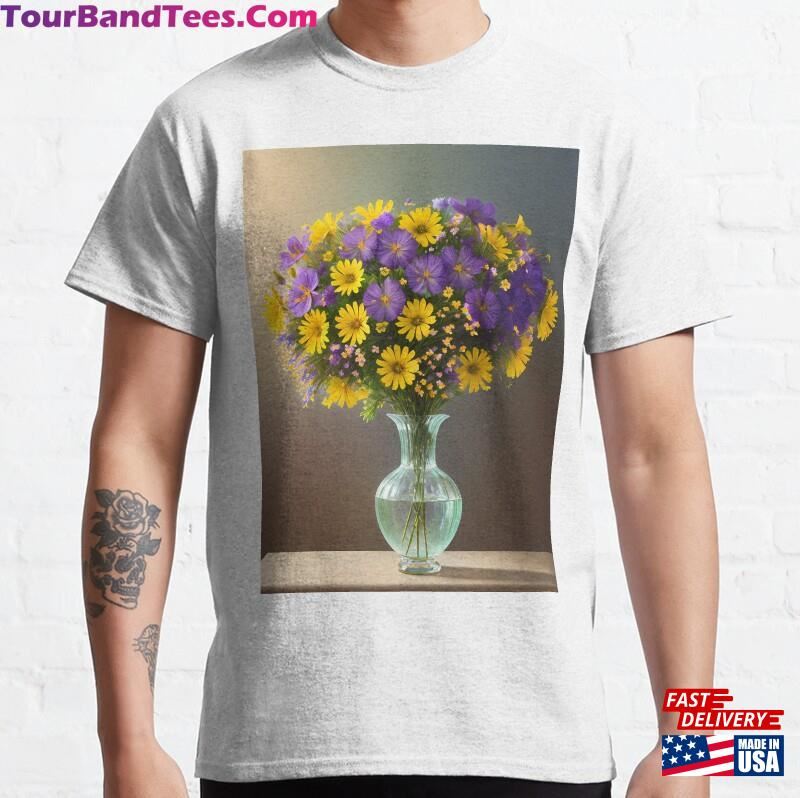 Flowers Classic T-Shirt Unisex 29Uf182390 – Utopia Fashion