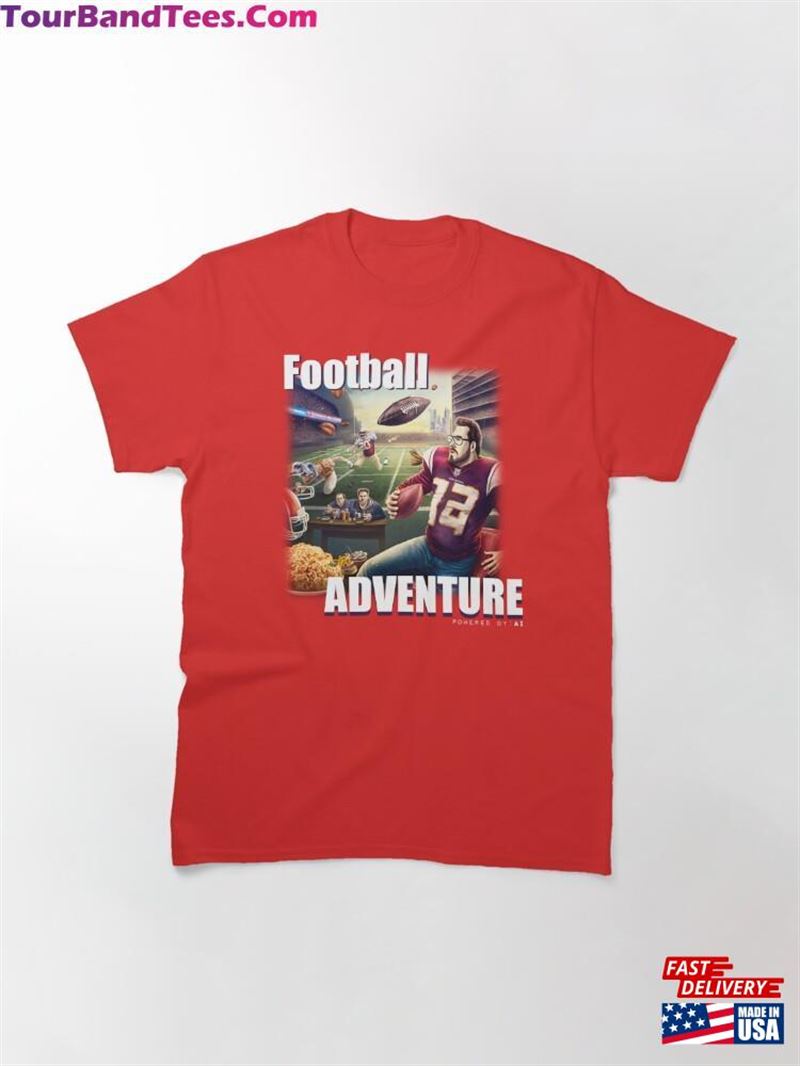 Football Adventure T-Shirt Classic Unisex 29Uf182495 – Utopia Fashion