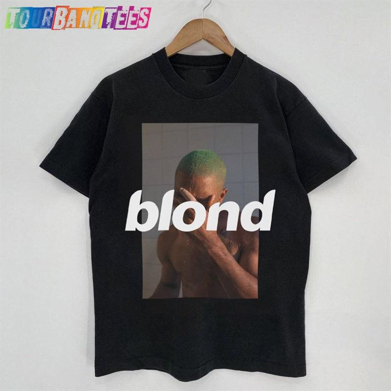 Frank Blonde Shirt Black T-Shirt Graphic Unisex Tshirt Classic 29Uf180348 – Utopia Fashion