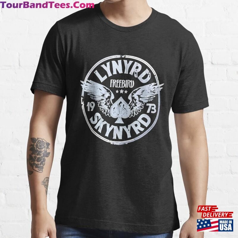 Free Bird Lynyrd Logo Essential Classic T-Shirt Unisex 29Uf187682 – Utopia Fashion