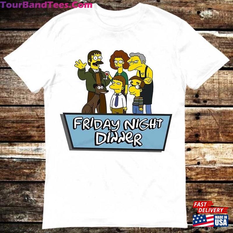 Friday Night Dinner Shalom Jackie The Simpsons Funny Sitcom Tv Wilson Art T-Shirt Classic 29Uf165879 – Utopia Fashion