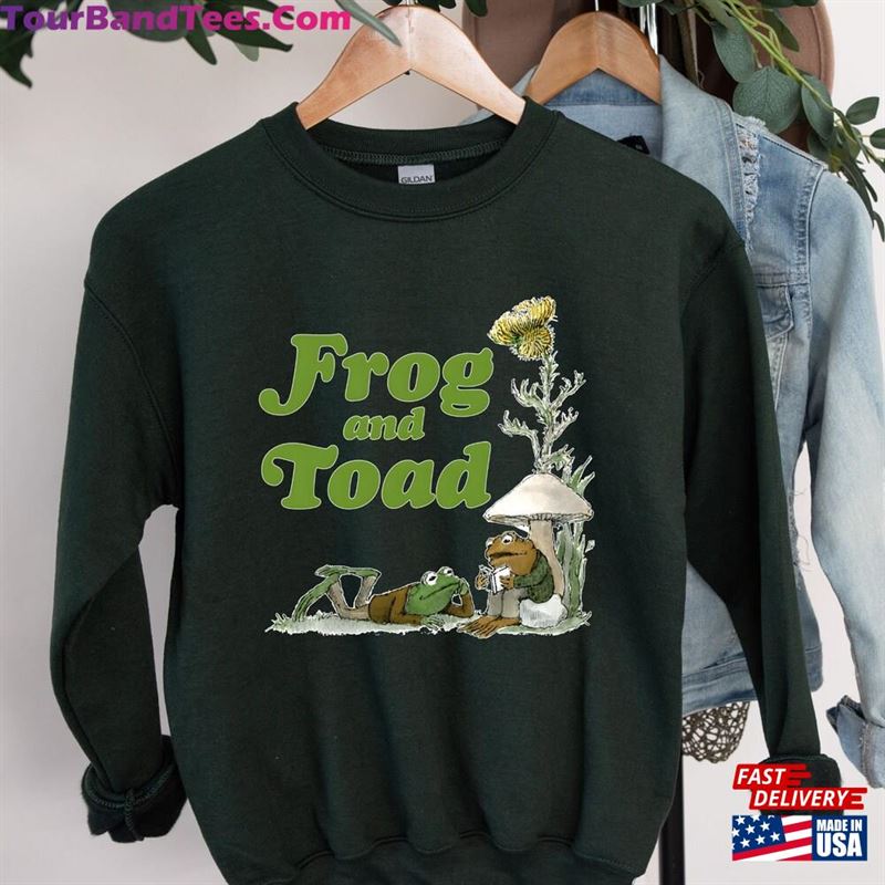 Frog And Toad Sweatshirt Vintage Classic Book Sweater Aesthetic Clothes Hoodie 29Uf177825 – Utopia Fashion