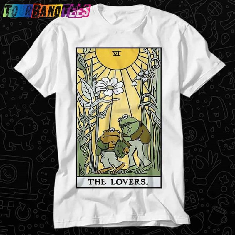 Frog Toad The Lovers Tarot Card T-Shirt Gift For Womens Mens Unisex Top Adult Tee Vintage Music Best Movie Oz254 29Uf180064 – Utopia Fashion