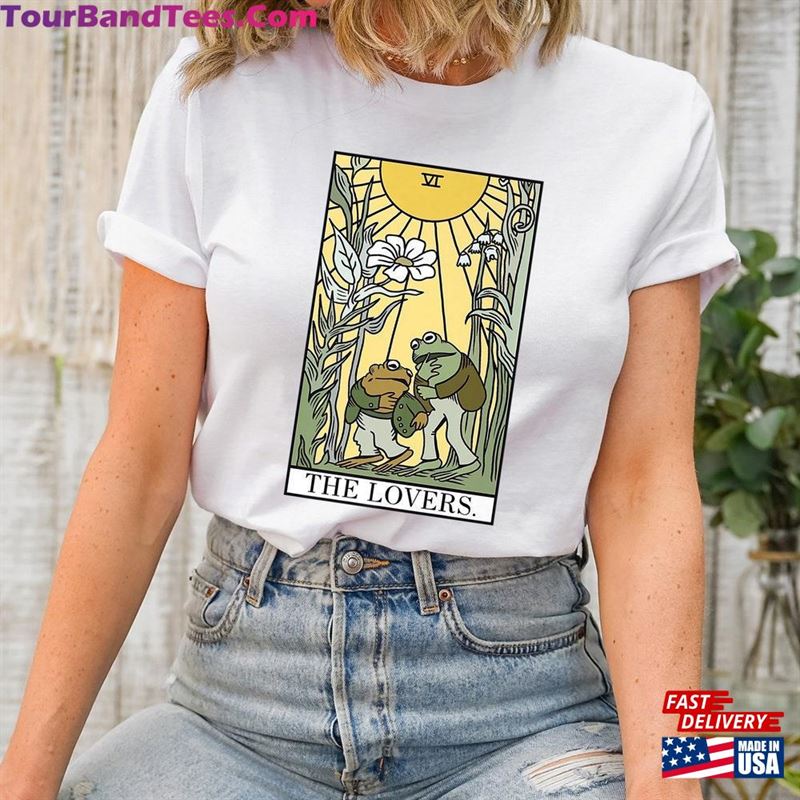 Frog Toad The Lovers Tarot Card T-Shirt Gift For Womens Sweatshirt 29Uf186865 – Utopia Fashion