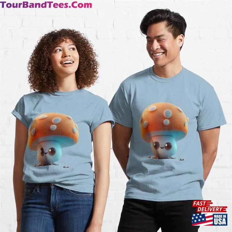 Funguy Funny Mushroom Lover Gift Design Classic T-Shirt Sweatshirt 29Uf172517 – Utopia Fashion