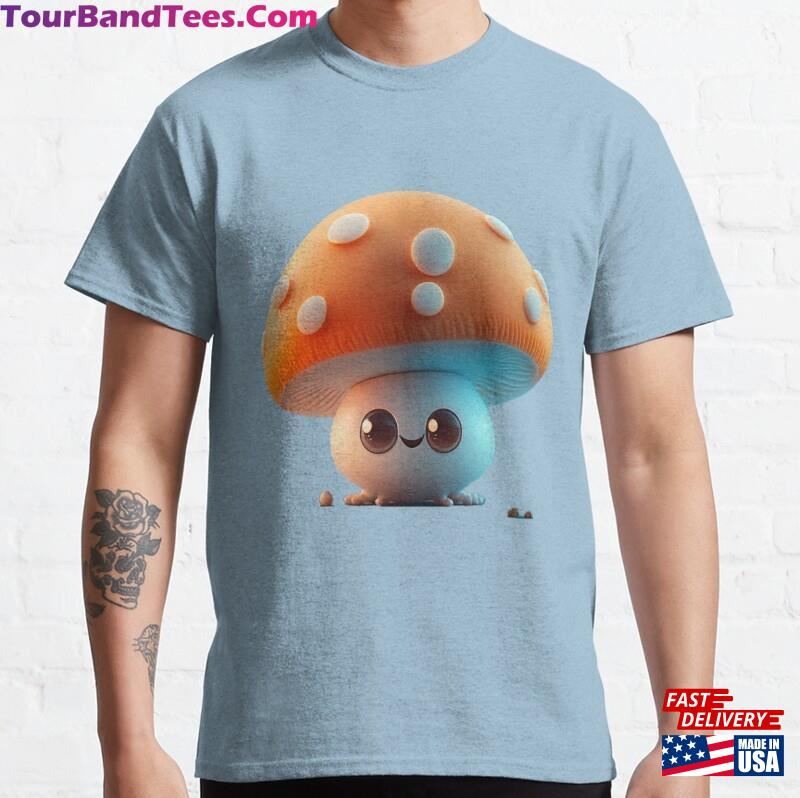 Funguy Funny Mushroom Lover Gift Design Classic T-Shirt Sweatshirt 29Uf172517 – Utopia Fashion