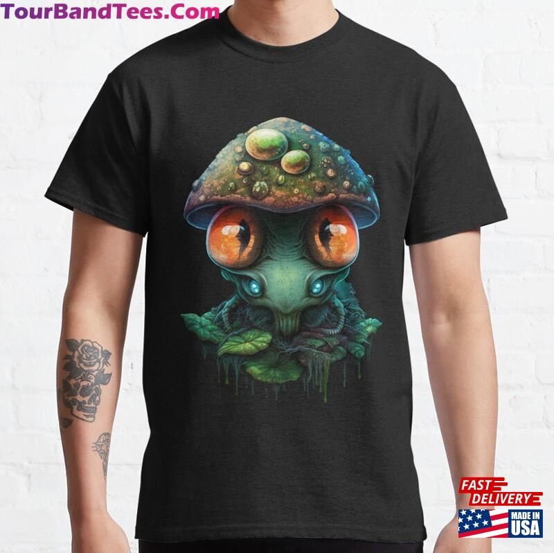 Funguy Funny Mushroom Lovers Gift Demonic Design Classic T-Shirt Hoodie Unisex 29Uf182741 – Utopia Fashion