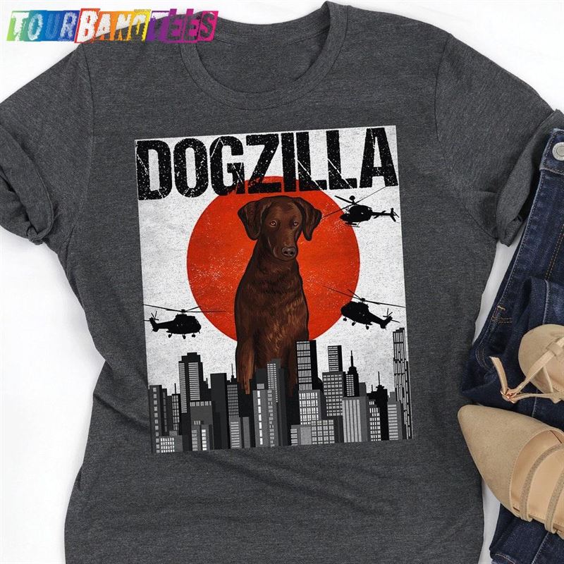 Funny Curly Coated Retriever Dogzilla Vintage Japanese Dog Godzilla Gift Hoodie Classic 29Uf177832 – Utopia Fashion