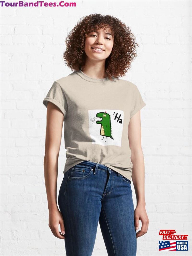 Funny Dinosaur My Little Brother Classic T-Shirt Sweatshirt 29Uf187079 – Utopia Fashion