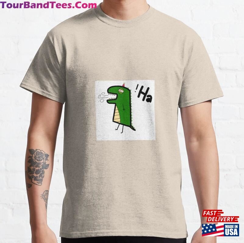 Funny Dinosaur My Little Brother Classic T-Shirt Sweatshirt 29Uf187079 – Utopia Fashion