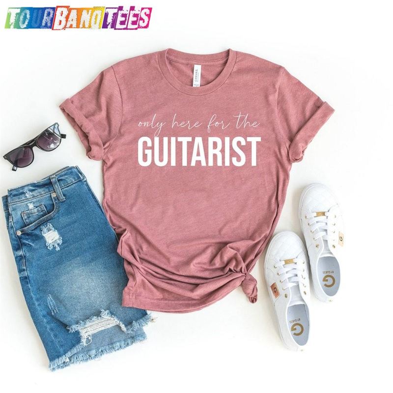 Funny Guitar Shirt Player Gift For Guitarist Only Here The Girlfriend Hoodie T-Shirt 29Uf175316 – Utopia Fashion